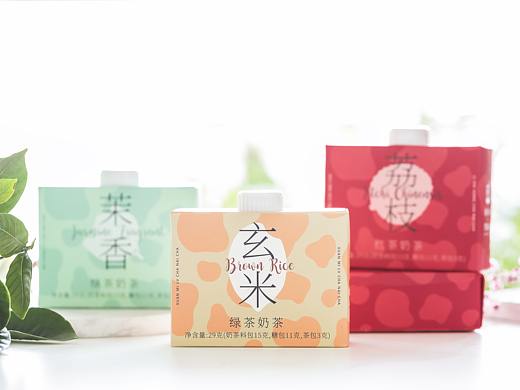 茶叶奶茶冷泡茶产品包装设计茶叶盒冲泡茶饮设计包装