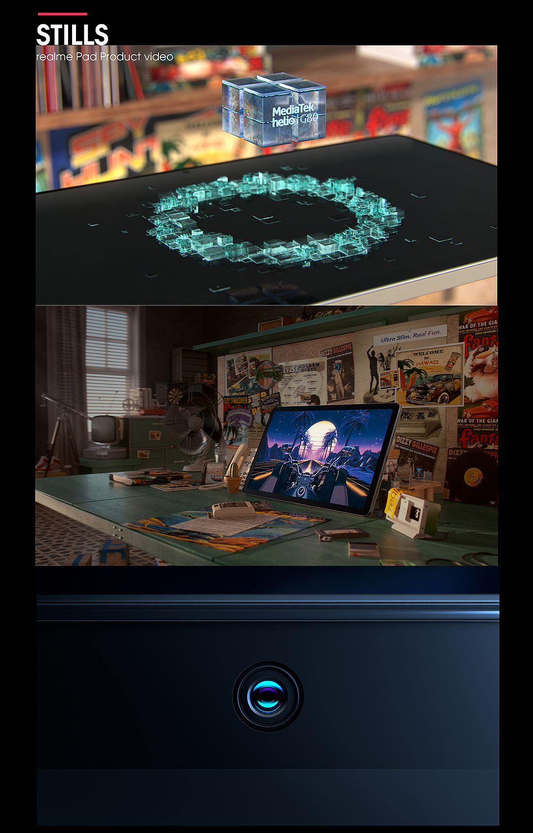 realme Pad 产品视频（图ZMjcwNDk4OTg0） - 动画/影视 - 站酷设计师OllieStudio原创素材 - 站酷ZCOOL