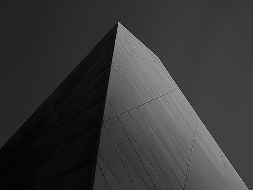 一组黑白建筑摄影