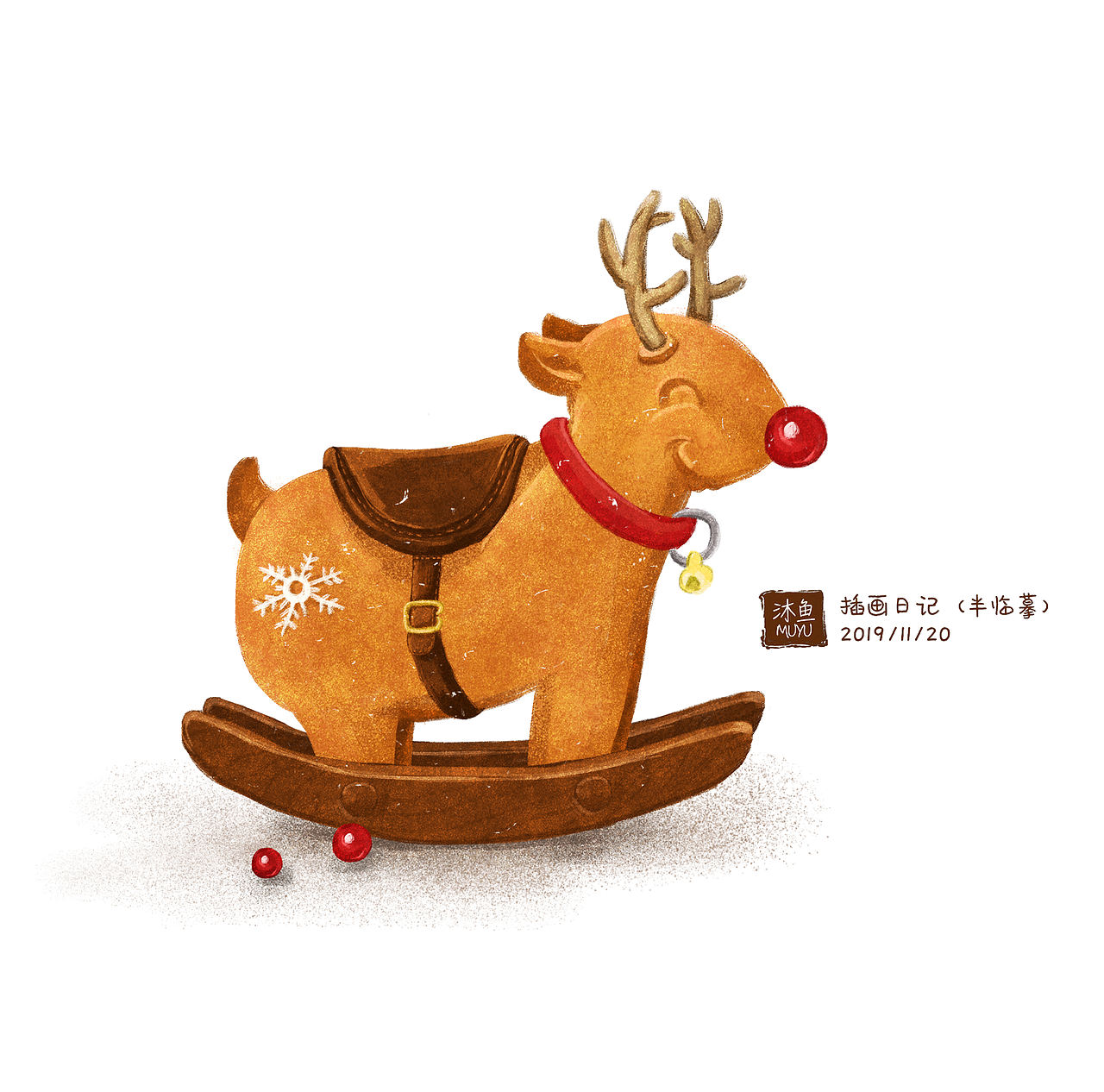 插画练习：今日小雪~故宫里的御猫（图ZMTg2MDcxNzY0） - 创作习作 - 站酷设计师董沐熹原创素材 - 站酷ZCOOL
