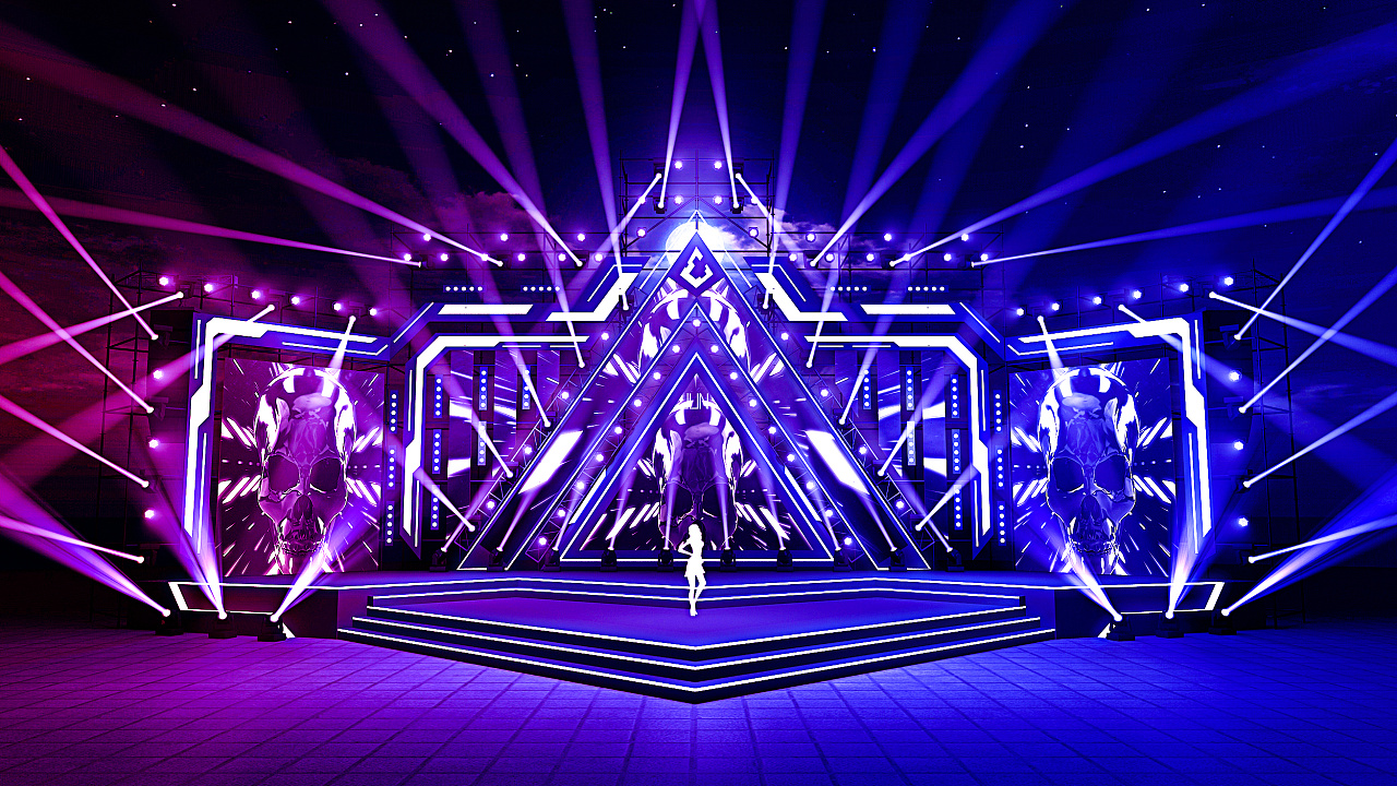 音乐节演唱会舞台舞美设计