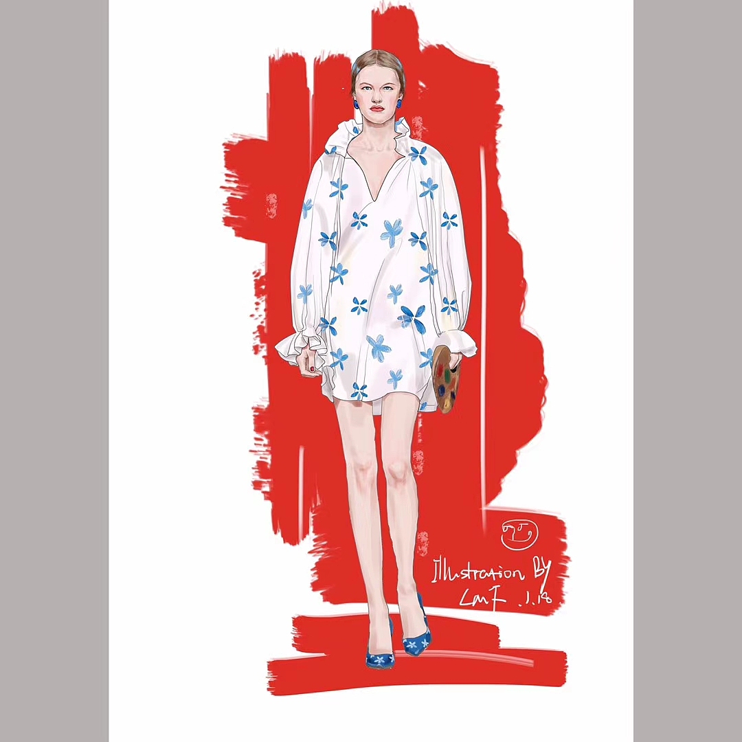 时尚插画（图ZMjU2MjA4Mzg4） - 艺术插画 - 站酷设计师刘M菲mf原创素材 - 站酷ZCOOL