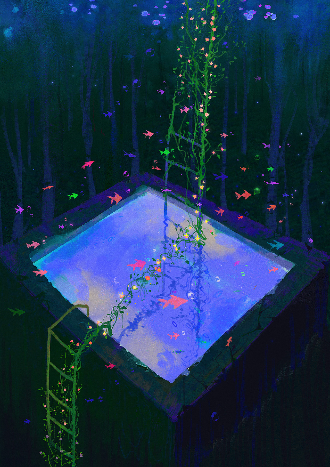 畫帶給我們安慰（圖ZMzc3NjYzMDY0） - 藝術(shù)插畫 - 站酷設(shè)計師青羽_QY原創(chuàng)素材 - 站酷ZCOOL