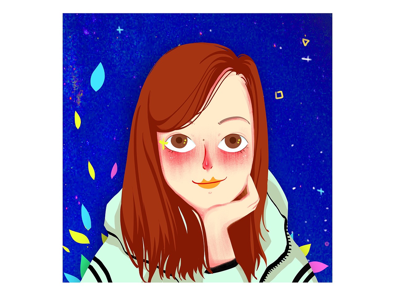 板绘头像大杂烩