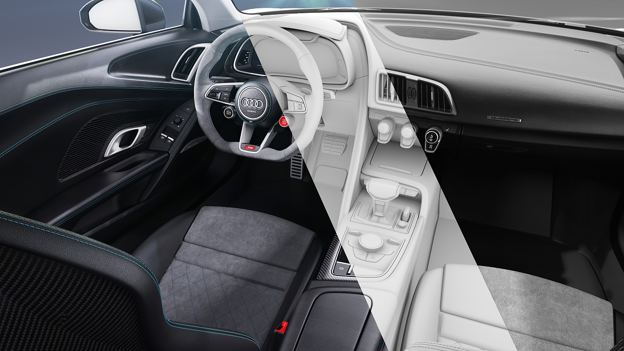 奥迪r8内饰