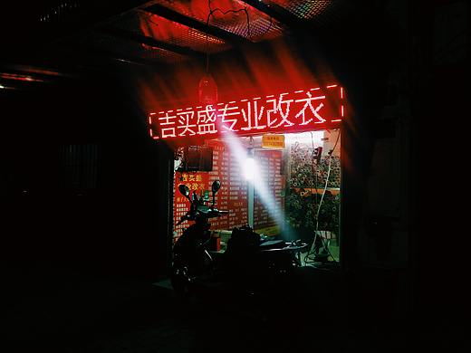 上海虹口江阴路晚游