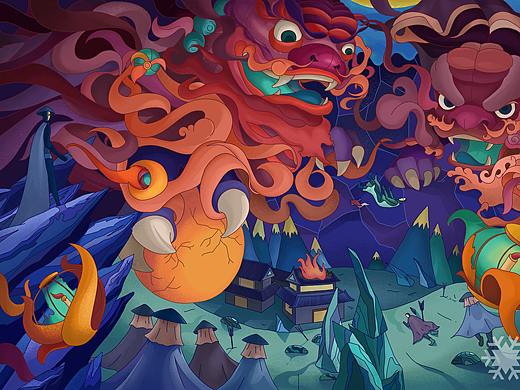 貔貅图（个人主页-ZNDg4MTI4MjQ=） - 创作习作 - 站酷设计师三雪原创素材 - 站酷ZCOOL