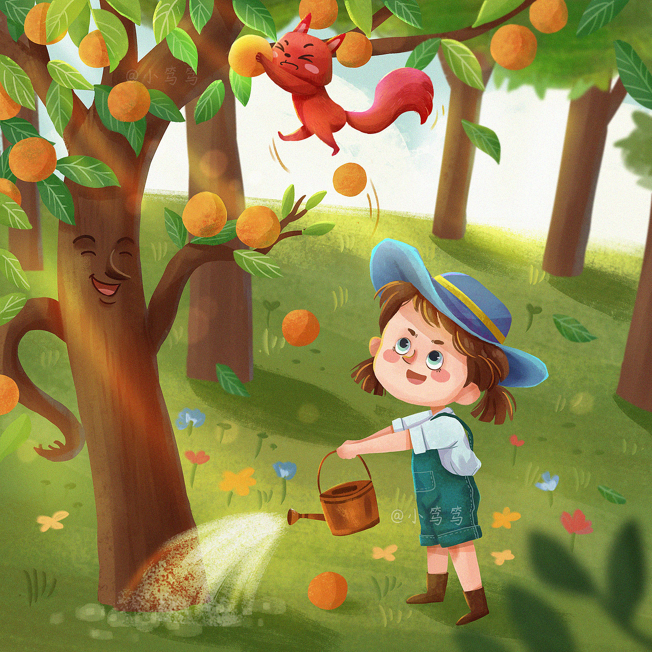橘子熟了系列图