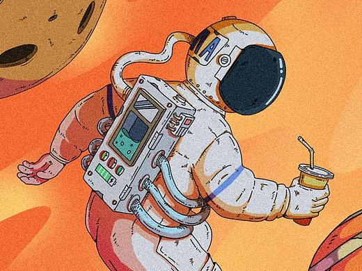 漫步太空