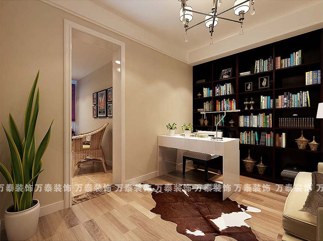 济南室内装修—济南阳光100装修现代简约风格案例分享