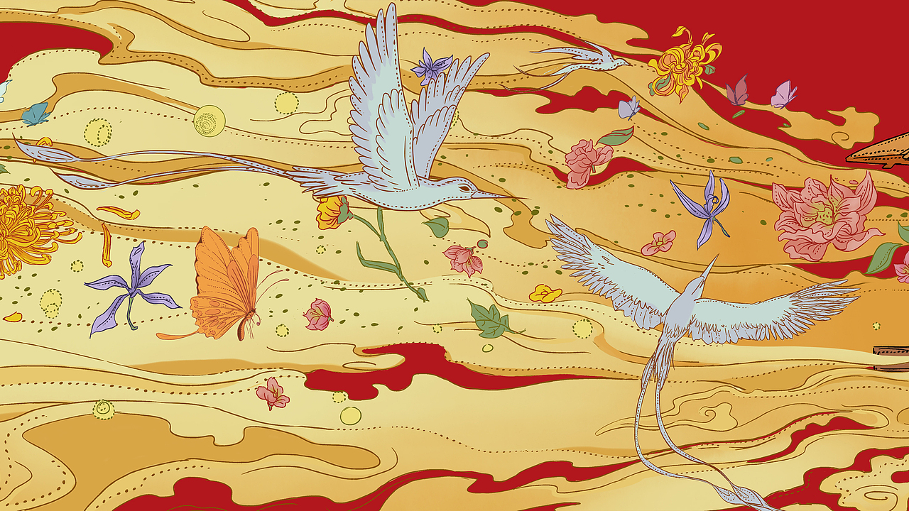 立体数字展厅国风动画-离骚（图ZMzQ1ODgxMjEy） - 动画片 - 站酷设计师中国风动画原创素材 - 站酷ZCOOL