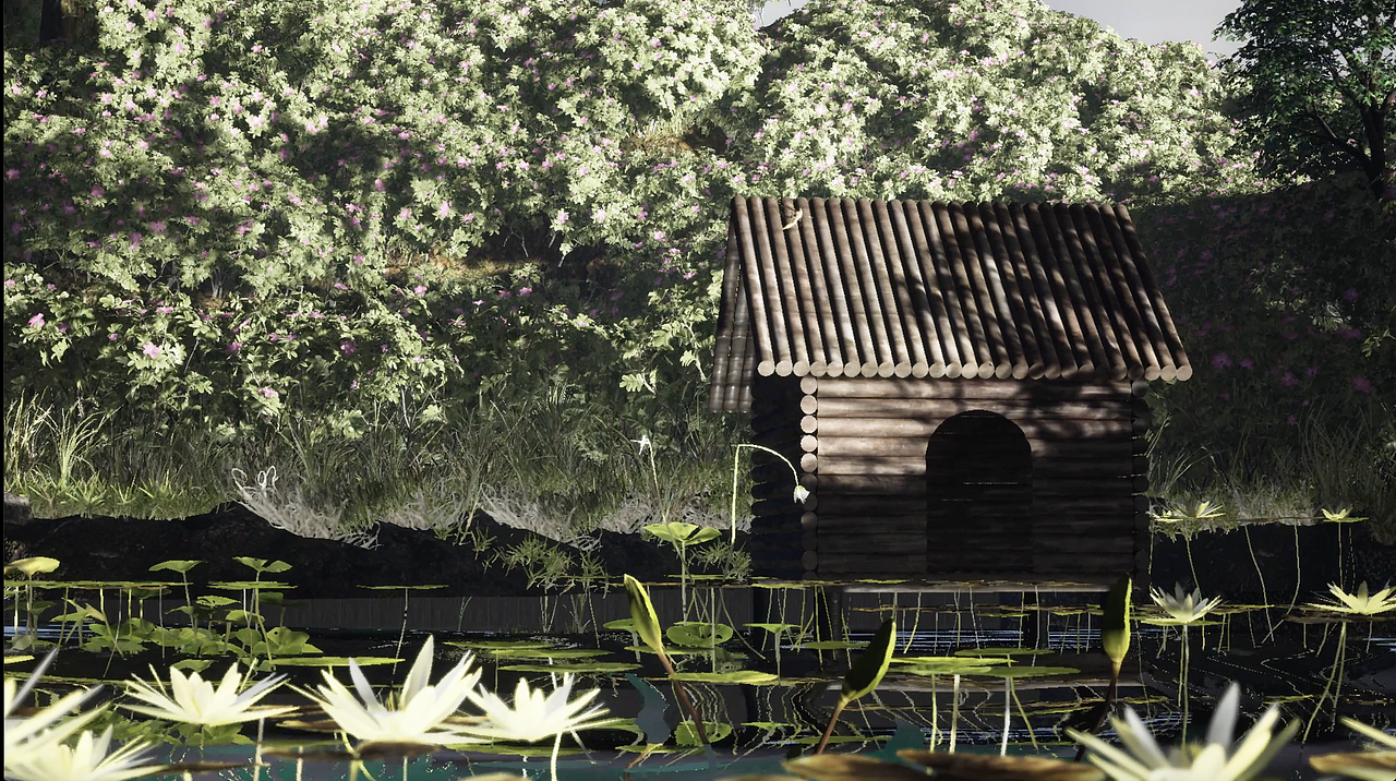 UE5写实建模动画——池中屋（图ZMzQxNjg5MTQ0） - 动画/影视 - 站酷设计师寒叶04原创素材 - 站酷ZCOOL