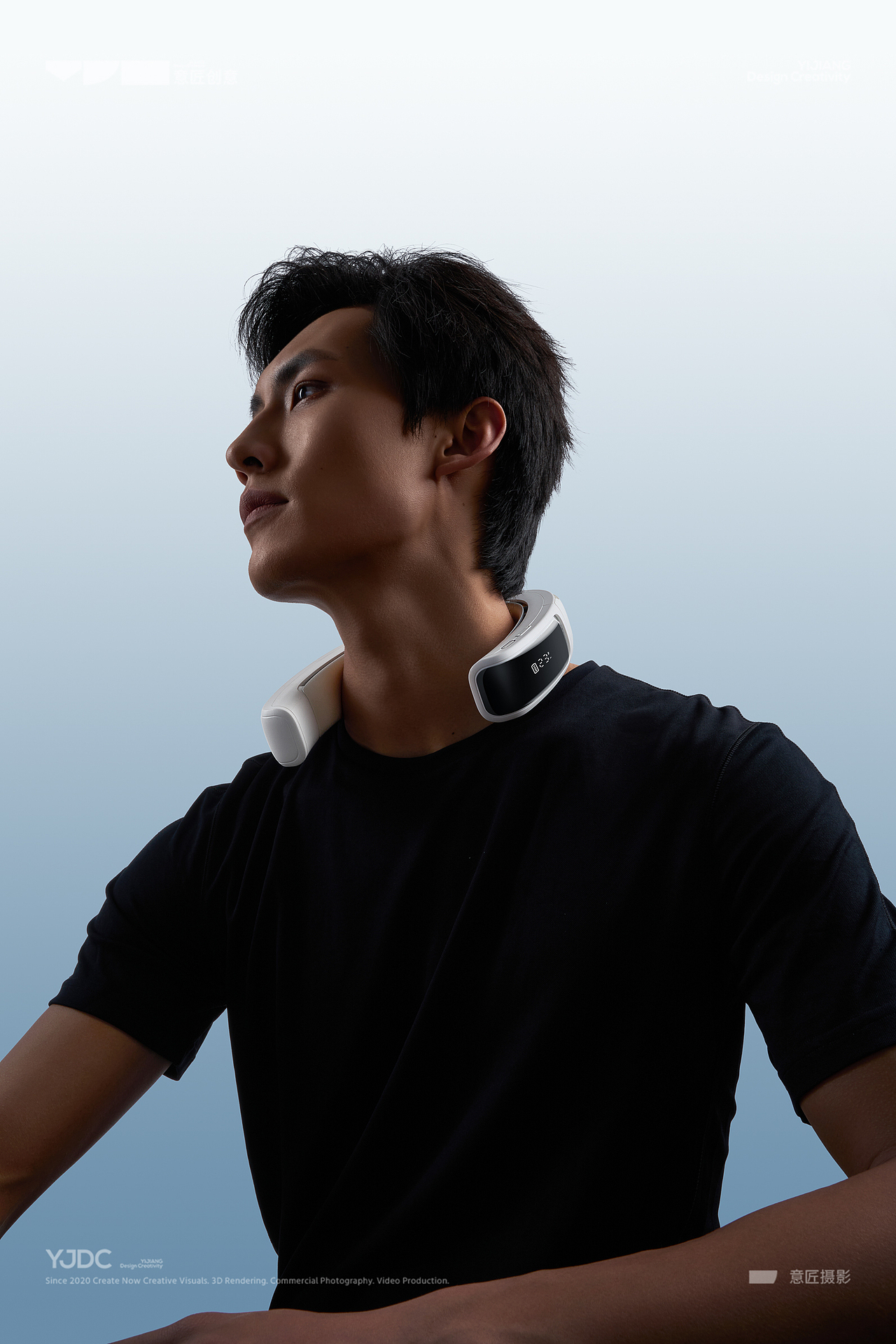 3C摄影 | 锐舞Aice Lite挂脖空调 X 意匠摄影（图ZMzY3MjY1NjIw） - 人像摄影 - 站酷设计师意匠X视觉原创素材 - 站酷ZCOOL