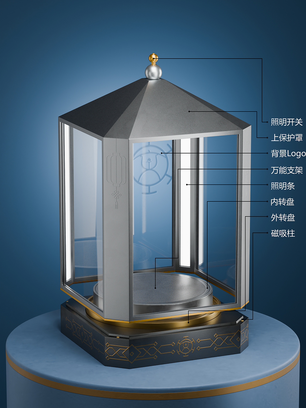 万能产品展示台 设计 建模 渲染（图ZMzYzOTM1NDk2） - 电子产品 - 站酷设计师文山_CGI原创素材 - 站酷ZCOOL