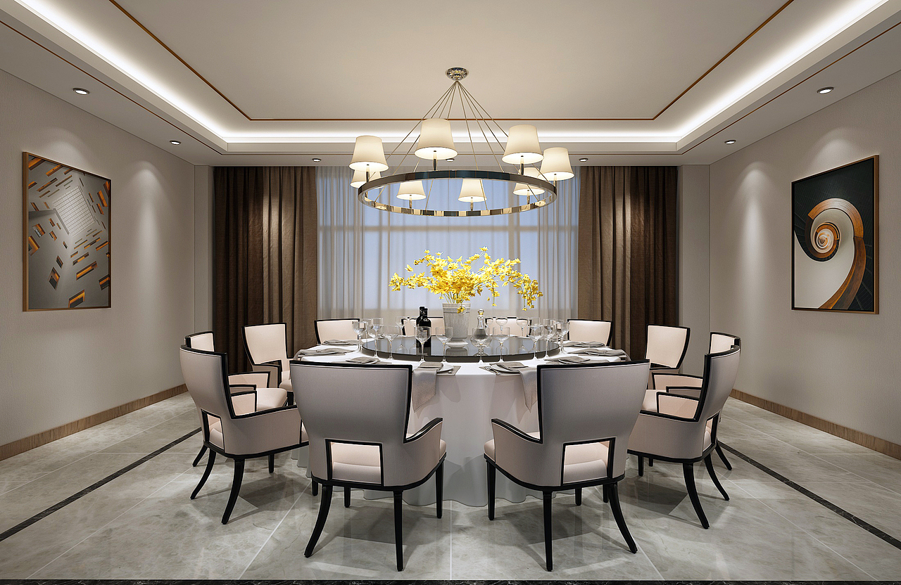 银川装修公司|银川面馆装修设计效果图