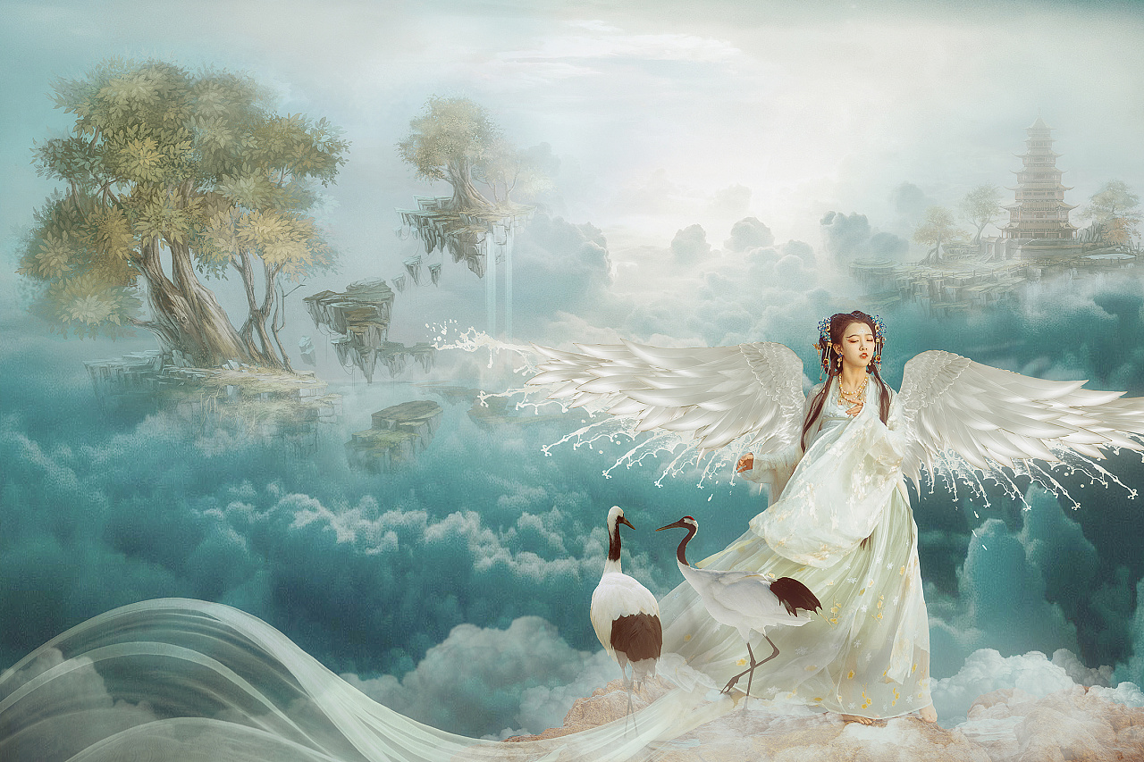 《灵仙图志·翩若惊鸿》 - 原创作品 - 站酷(zcool)