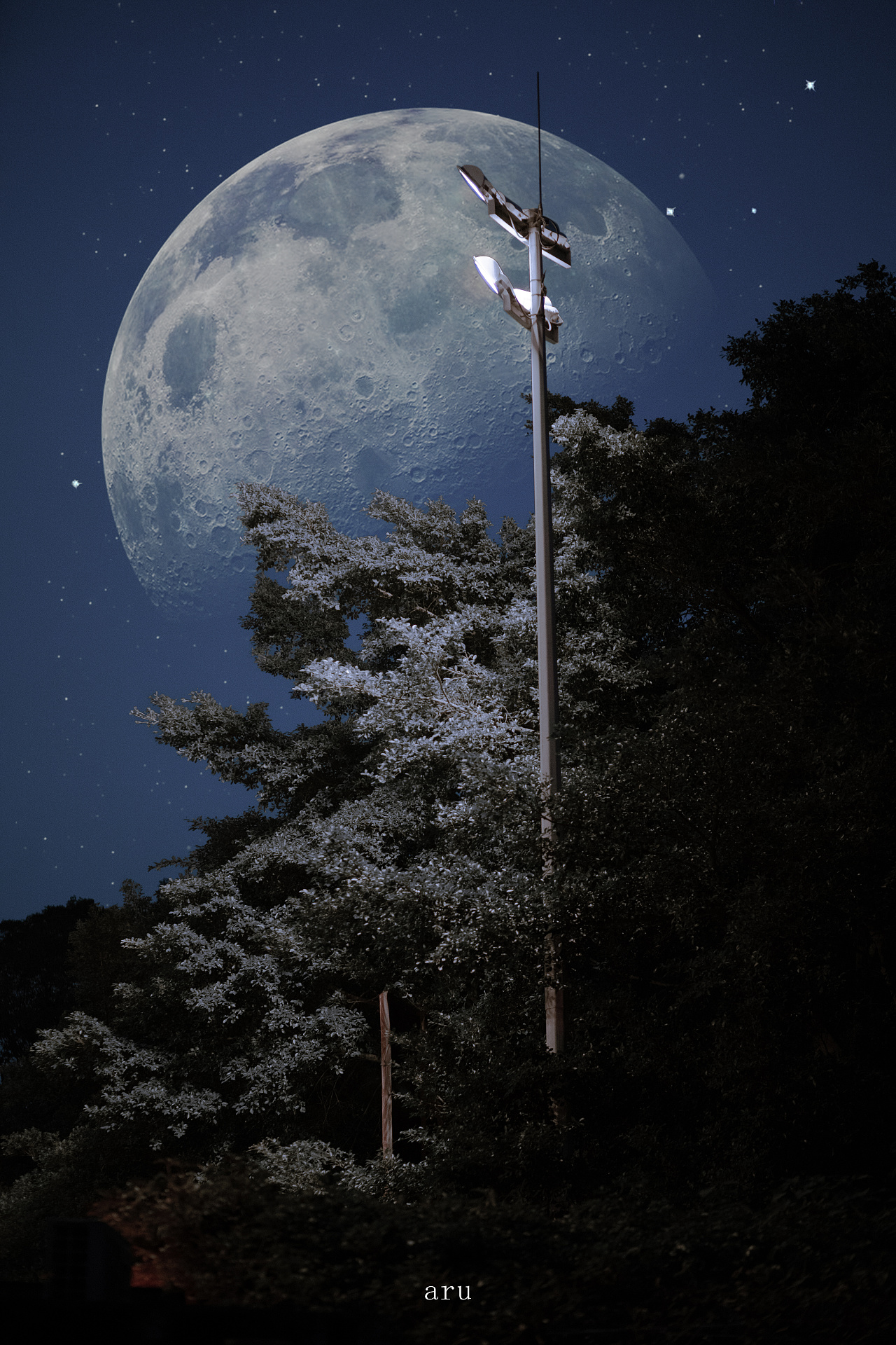 月亮|摄影|修图/后期|阿汝摄影 - 原创作品 - 站酷 (zcool)