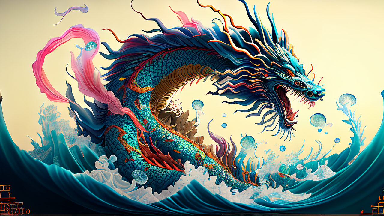 那些还活着的隐姓埋名的神仙和神兽#复古青绿橘红撞色#