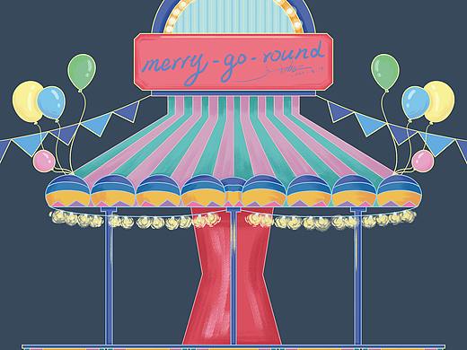 旋转木马不旋转