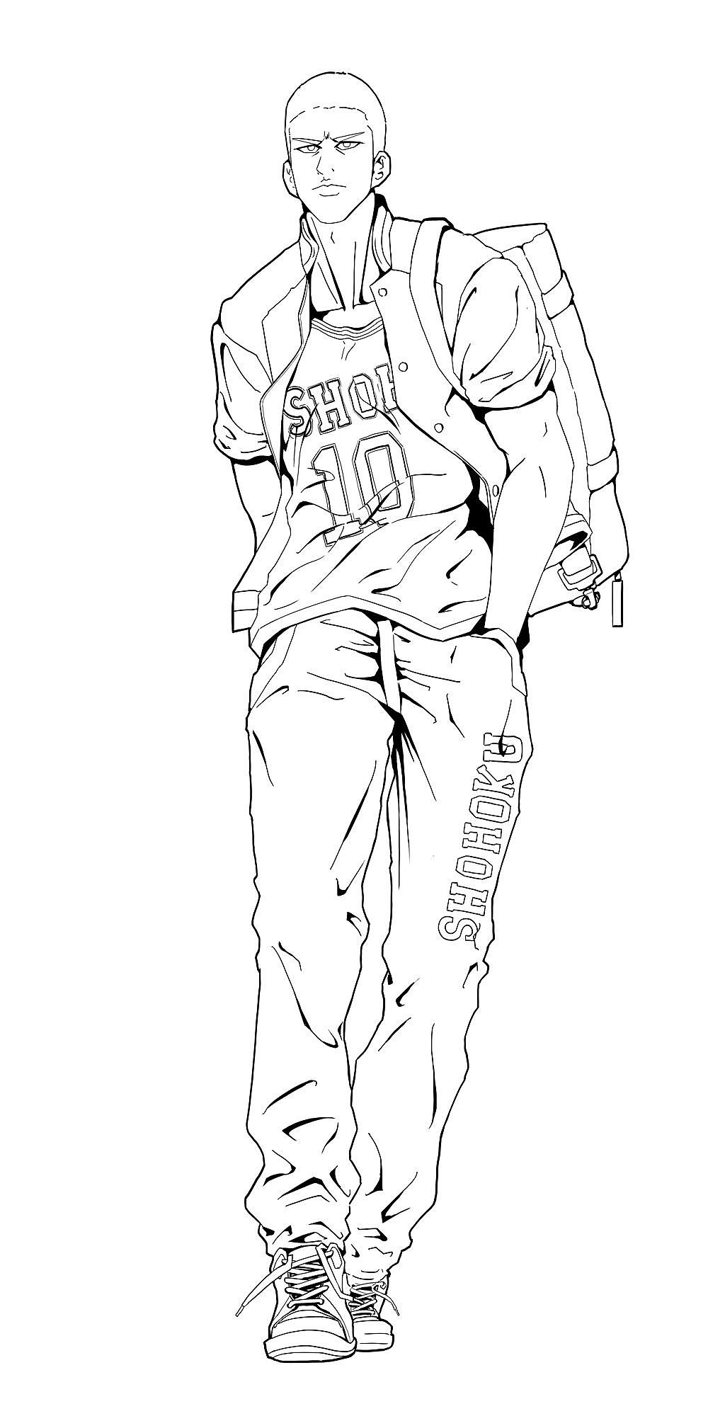 灌篮高手（图ZMzM4MTIzMDc2） - 单幅漫画 - 站酷设计师小强2081原创素材 - 站酷ZCOOL