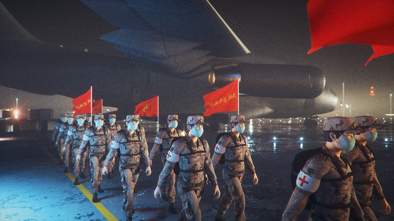 武汉抗疫-雷神山公益宣传片