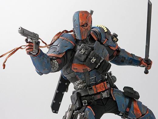 HOTTOYS 阿卡姆骑士 丧钟 包胶素体改造 做旧