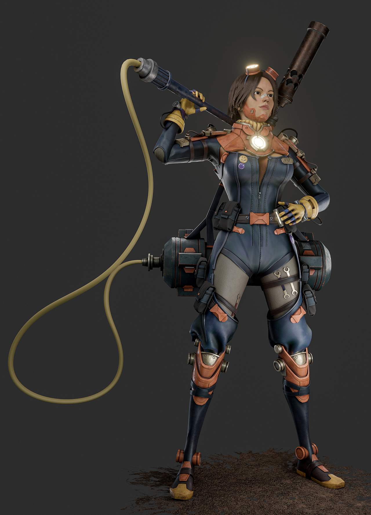 女战士（student work）（图ZMjEzMTIxNTQw） - 人物/生物 - 站酷设计师赫连留歌原创素材 - 站酷ZCOOL