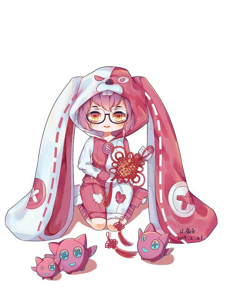 王者荣耀q版头像李白 安琪拉 杨玉环 貂蝉吕布贺图