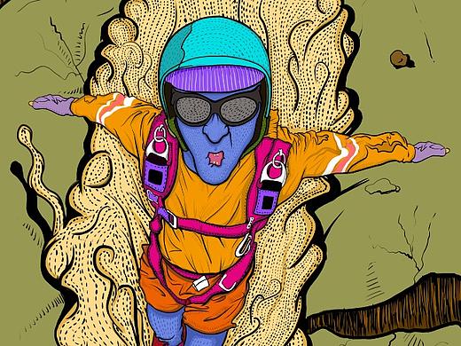 劃呀劃（個人主頁-ZMzA2MzU4Njg=） - 新銳潮流插畫 - 站酷設(shè)計師Emostone原創(chuàng)素材 - 站酷ZCOOL