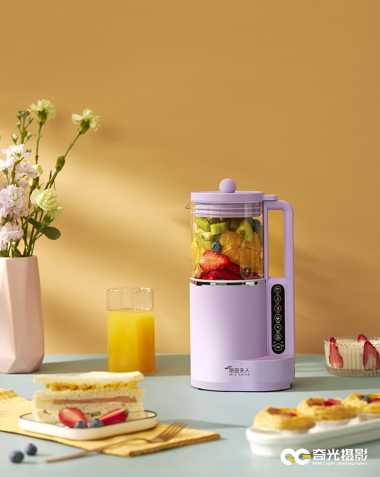 小家电拍摄︱破壁机场景图片︱奇光摄影