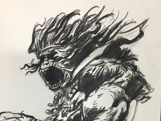 素描（個人主頁-ZMzYwMjA3NzI=） - 繪畫 - 站酷設(shè)計師悟空Ada原創(chuàng)素材 - 站酷ZCOOL