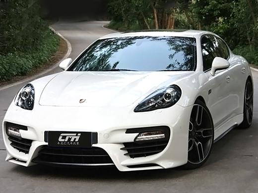 保时捷帕拉梅拉改装比利时Panamera包围侧裙边后保险杠