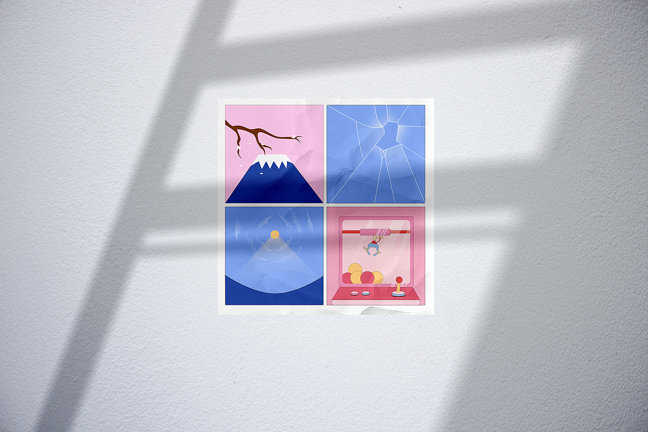 2020-2021年平面结课作品集