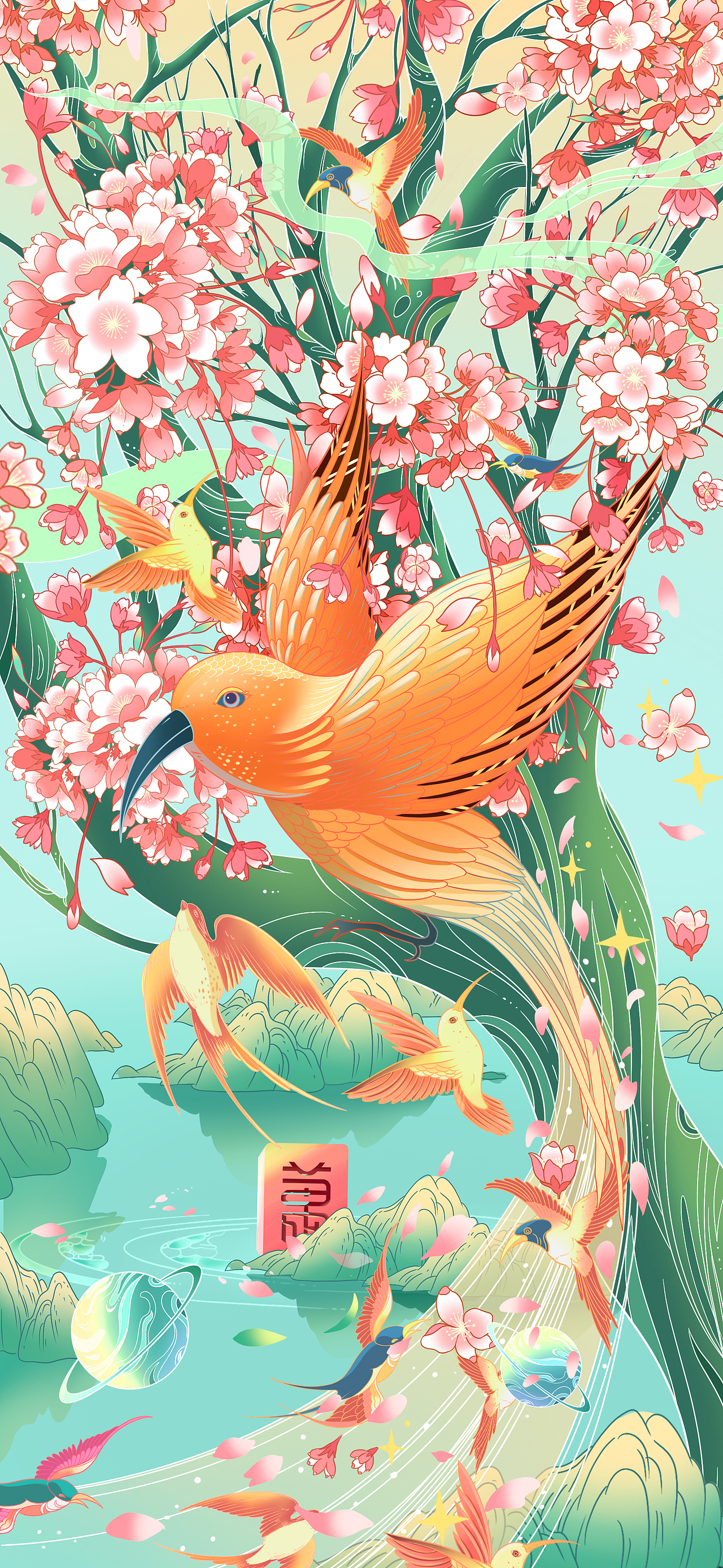 24节气&节日（一）（图ZMjUxNjcyNzEy） - 商业插画 - 站酷设计师paprikka原创素材 - 站酷ZCOOL