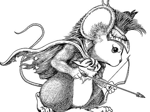 星肖绘001-十二星座x生肖鼠 