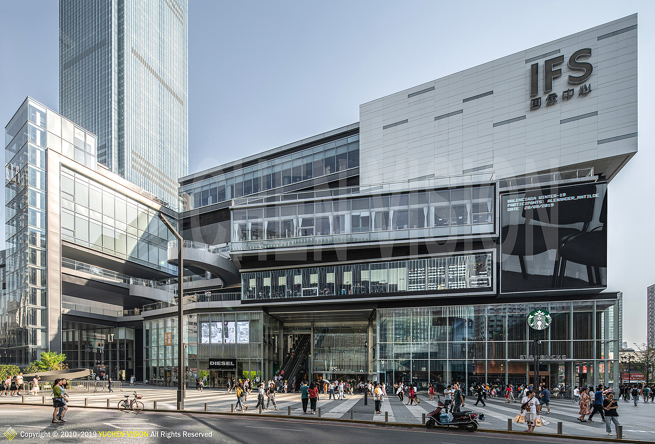 羽尘建筑摄影丨长沙IFS国金中心