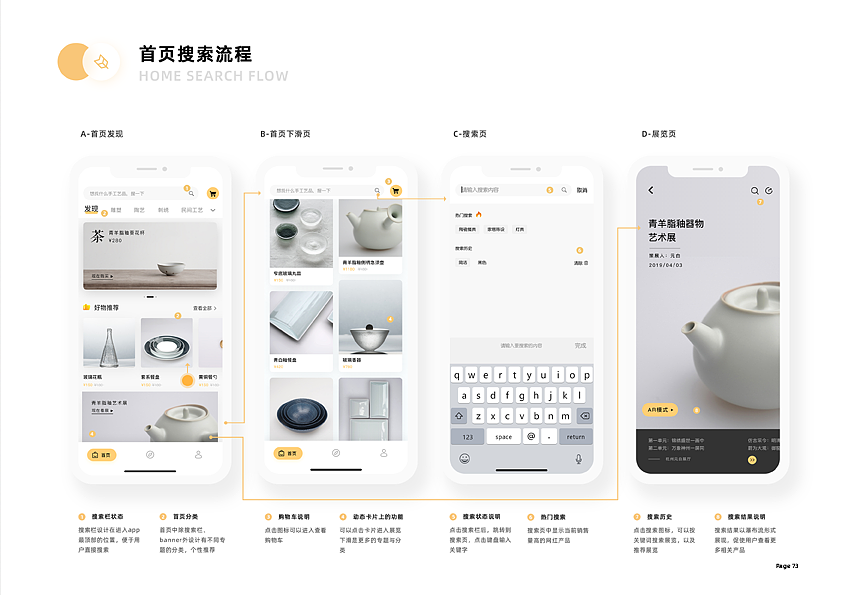 轻艺APP-手工艺品交易平台（图ZMjExOTA3NzI4） - 交互/UE - 站酷设计师乐其乐也0606原创素材 - 站酷ZCOOL