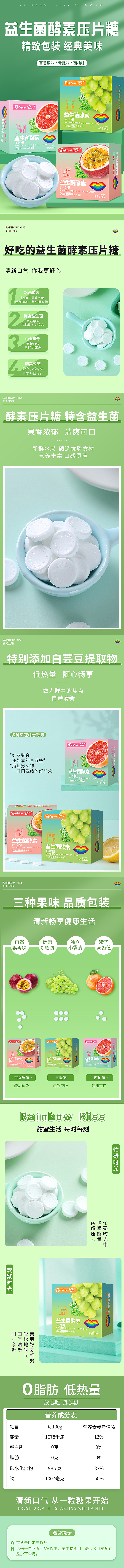 益生菌酵素糖果详情 主图 宣传图