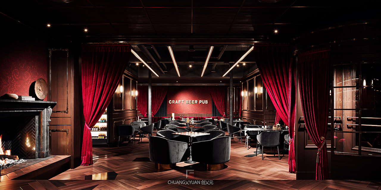 酒吧 · 创乂元工作室（图ZMjYwODE2MjIw） - 酒店餐饮设计 - 站酷设计师创乂元视觉设计原创素材 - 站酷ZCOOL