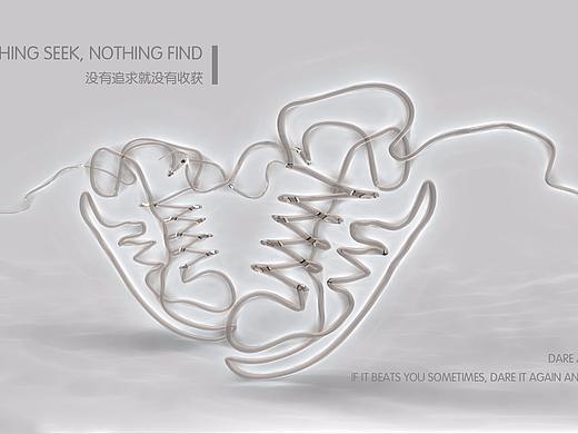 线条鞋小海报