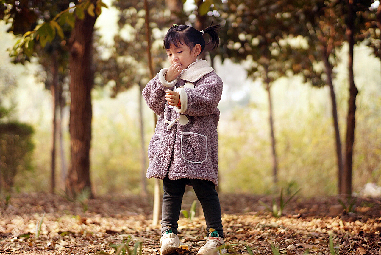 冬日里的泡泡机