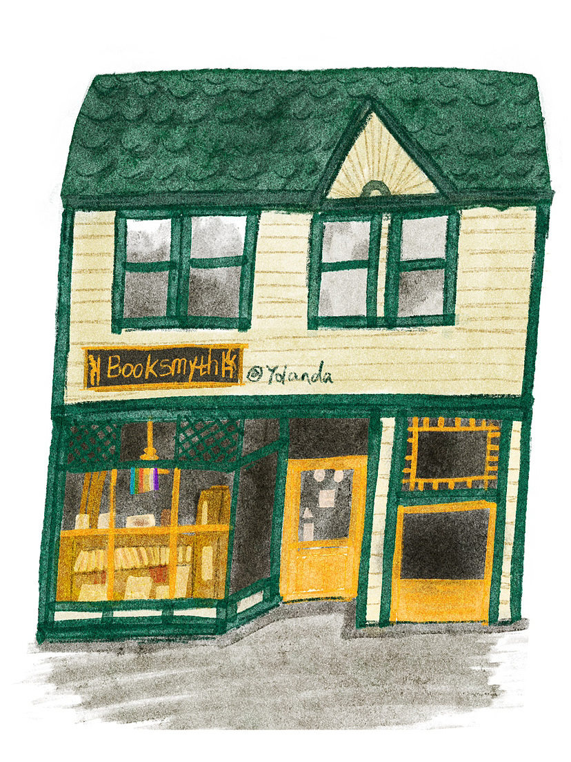 小房子系列~速写插画