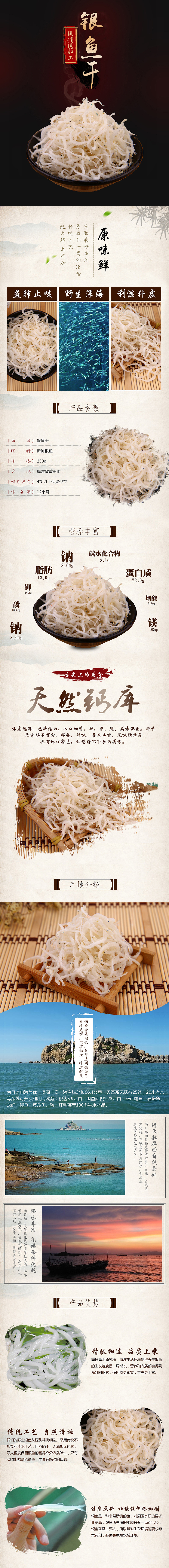 银鱼干详情设计