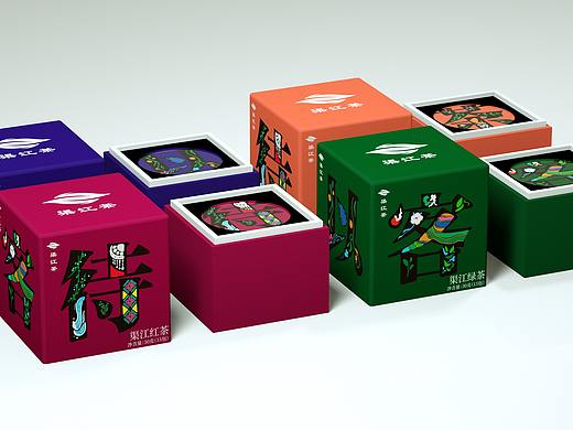 渠江茶茶叶品牌设计