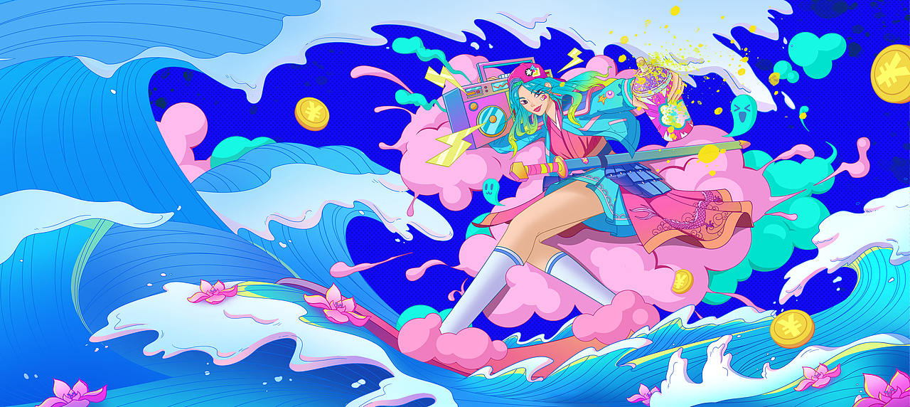 2020年商业插画总结（图ZMjM3OTgwNDgw） - 商业插画 - 站酷设计师门牙门牙原创素材 - 站酷ZCOOL