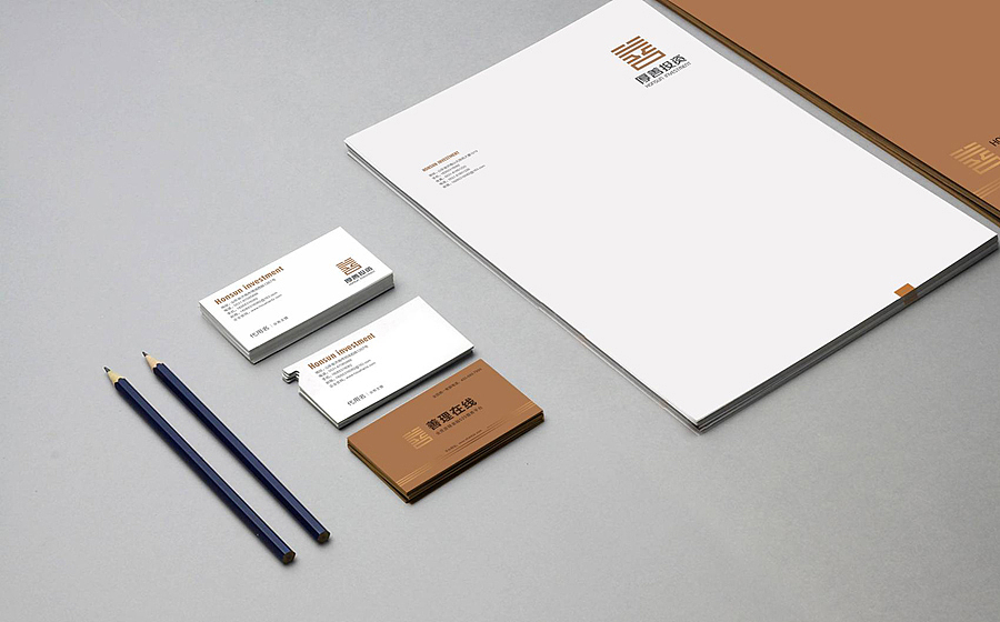 金融投资标志、LOGO、VI设计 金融投资画册设计