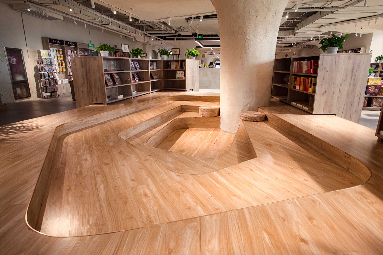 商业书店室内设计拍摄