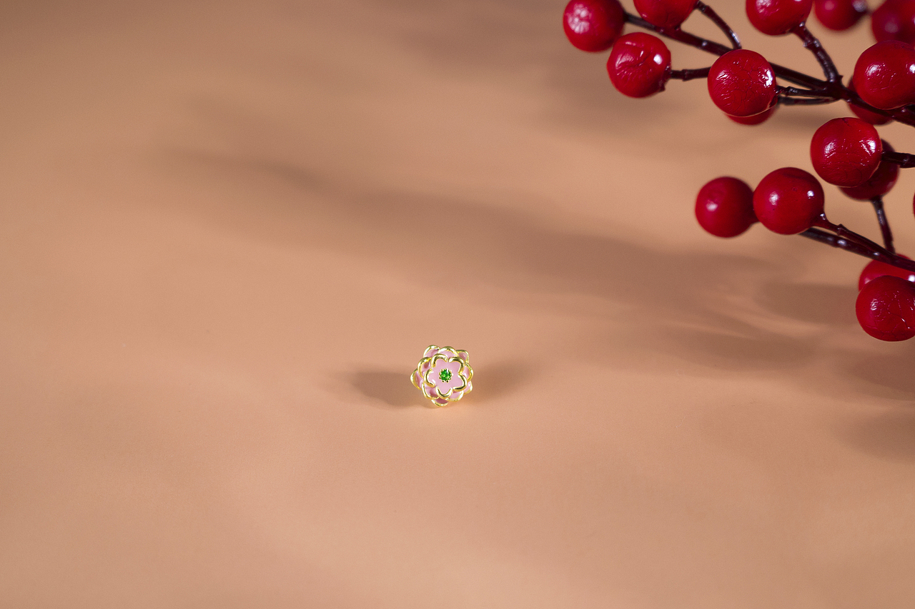 3D硬金黄金产品场景图(5款)