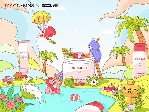 # my CLARINS 寻找天然好食肌 # My Clarins party