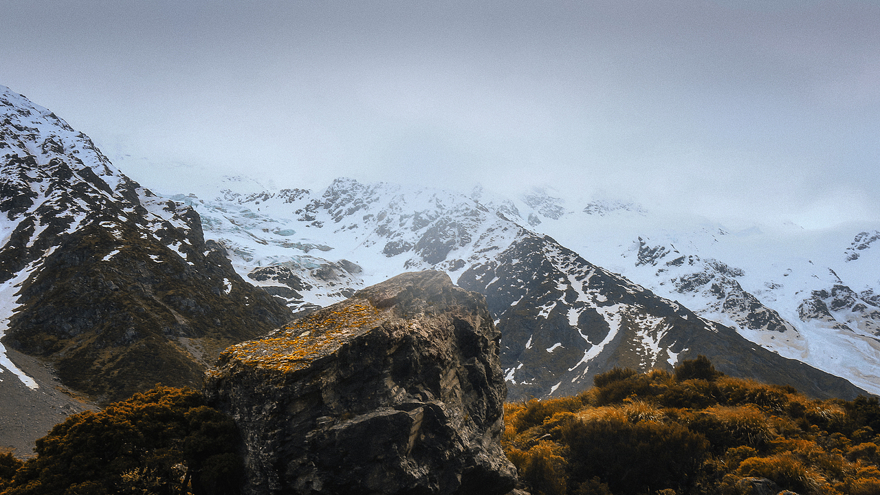 MOUNT COOK-雪峰